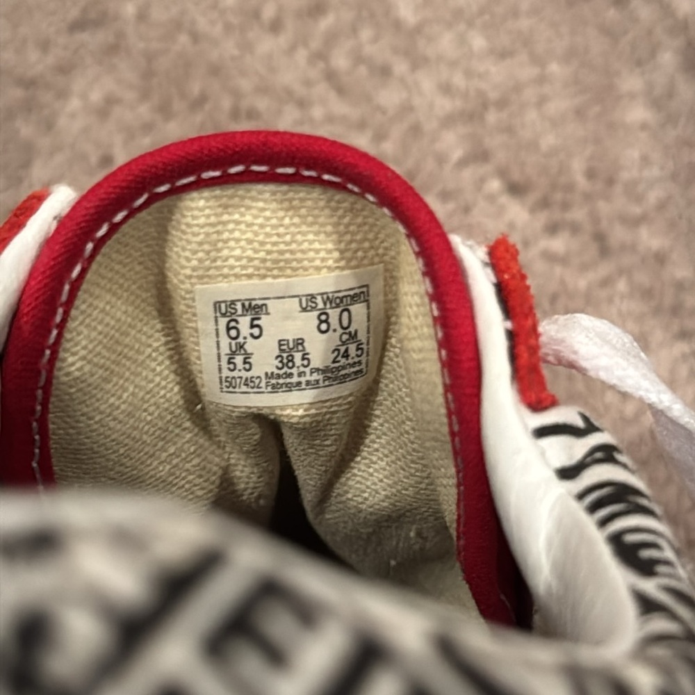 Vans Off the Wall Style 36 'Mix Racing Red' - Picture 6 of 8